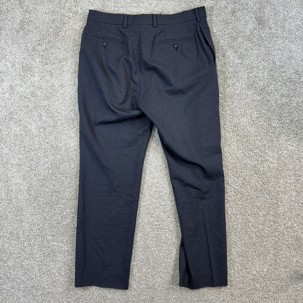 Lauren‎ Ralph Lauren Men Slim Fit Dress Pants Charcoal Gray Size 34W 30L
